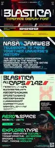 Blastica Display Font