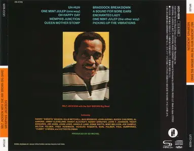 Milt Jackson & The Ray Brown Big Band - Memphis Jackson (1969) [SHM-CD Remastered 2011]