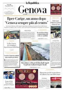 la Repubblica Genova - 19 Gennaio 2024