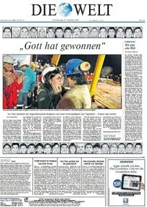 Die Welt vom 14 Oktober 2010