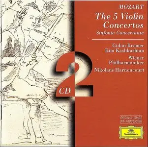 Mozart - The 5 Violin Concertos - Kremer, Kashkashian - Harnoncourt
