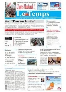 LE TEMPS 02 Février 2011