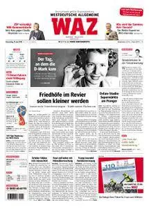 WAZ Westdeutsche Allgemeine Zeitung Essen-Postausgabe - 21. Juni 2018