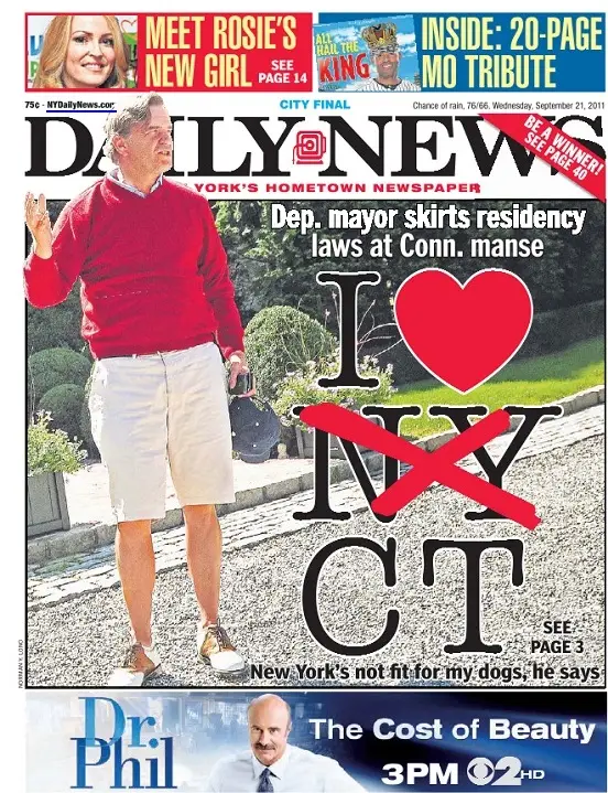 New York Daily News - (21.09.2011)