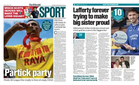 The Herald Sport (Scotland) – May 06, 2021