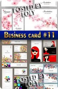 Business Cards #11 - Stock Vector