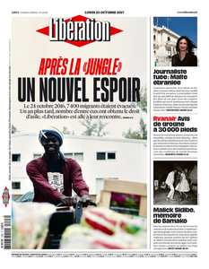 Libération du Lundi 23 Octobre 2017