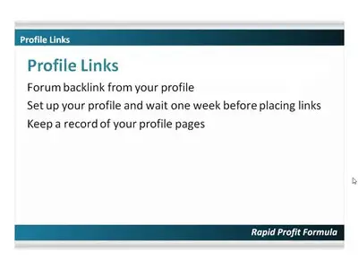 Matt Carter's - Rapid Profit Formula [repost]