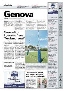la Repubblica Genova - 21 Giugno 2018
