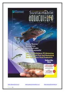 Sustainable Aquaculture - June 2018