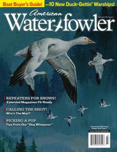 American Waterfowler - Volume VII Issue I - March-April 2016