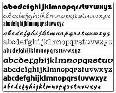 Mecanorma Font Collection