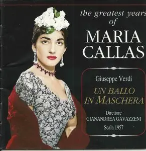 The Greatest Years of Maria Callas - Giuseppe Verdi: Un Ballo In Maschera (2CD, 1997)
