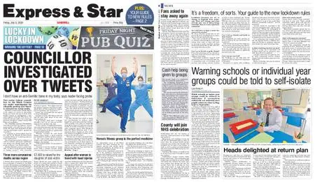 Express and Star Sandwell Edition – July 03, 2020