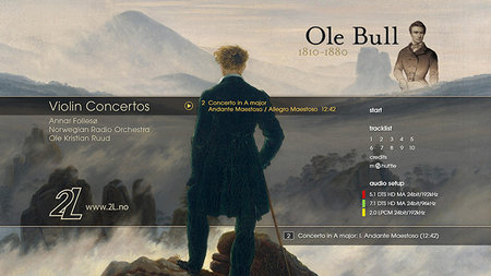 Ole Bull - Annar Follesø / Norwegian Radio Orchestra - Violin Concertos (2010) [Official Digital Download 24bit/192kHz]
