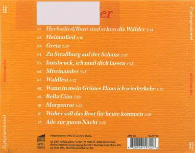 Zupfgeigenhansel - Miteinander (1982) [Re-Issue 2004]