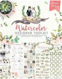 CreativeMarket - Watercolor Designer Toolkit