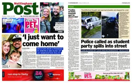 Nottingham Post – October 22, 2018