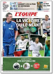 L'Equipe - Vendredi 03 Septembre 2010