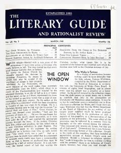 New Humanist - The Literary Guide, March 1945