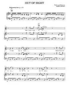 Out of sight - James Brown (Piano-Vocal-Guitar)