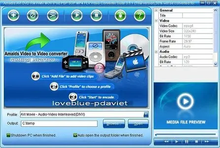 Amadis Video Converter 3.7.9