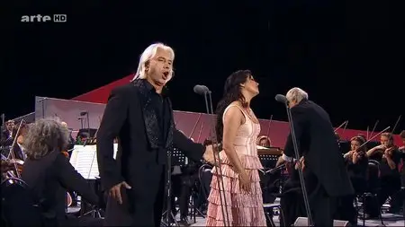 A.Netrebko and D.Khvorostovsky - Live from Red Square 2013 [HDTV 1080i]