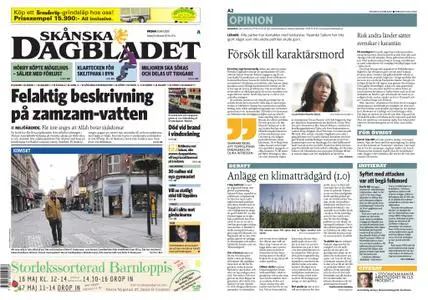 Skånska Dagbladet – 15 maj 2020