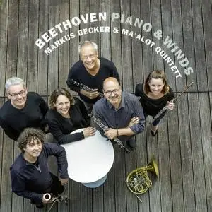 Markus Becker & Ma'alot Quintett - Beethoven: Piano & Winds (2020)