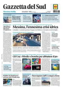 Gazzetta del Sud Messina - 25 Agosto 2023