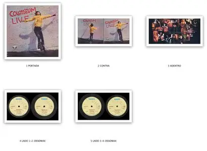 Colosseum ‎- Colosseum Live (1971) UK 1st Pressing - 2 LP/FLAC In 24bit/96kHz