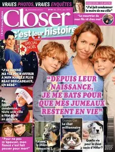 Closer C'est Leur Histoire N 21 - Décembre 2014-Janvier 2015