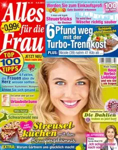 Alles für die Frau – 04. August 2017