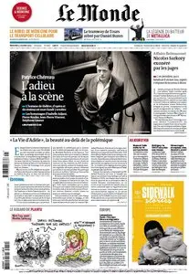 Le Monde + Suppléments du Mercredi 8 Octobre 2013