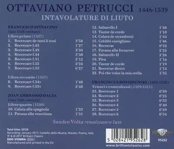 Sandro Volta - Petrucci: Intavolature di liuto (2017)