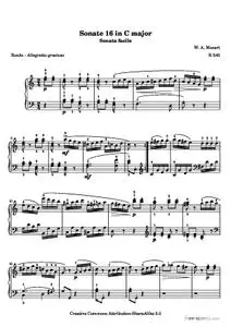 Sonata Facile - Third movement