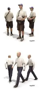 Good Collection of 3D People