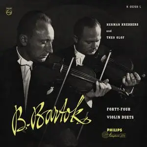 Herman Krebbers - Bartok- 44 Duos for Two Violins (1955/2023) [Official Digital Download]