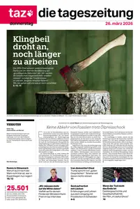 taz die tageszeitung - 26 März 2026