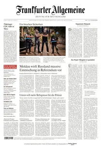 Frankfurter Allgemeine Zeitung  - 22 Oktober 2024