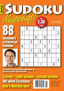 Sudoku Meisterhaft - Nr.8 2024