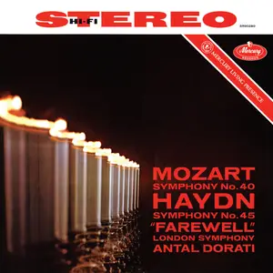 London Symphony Orchestra - Mozart- Symphony No. 40 in G Minor, K.550; Haydn- Symphony No. 45 'Farewell (1962/2025) [24/192]