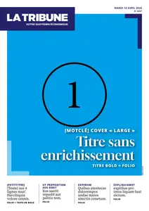 La Tribune Quotidien - 14 Avril 2026