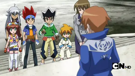 Beyblade Metal Fusion (2009 S02E16 The Festival of Warriors C W