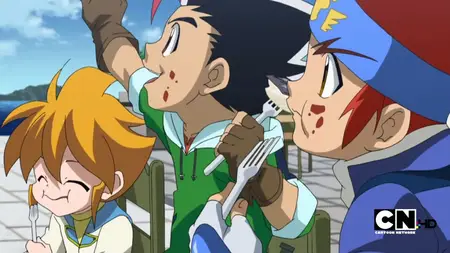 Beyblade Metal Fusion (2009 S02E16 The Festival of Warriors C W