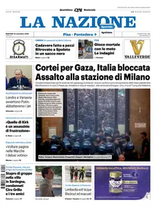 La Nazione Pisa Pontedera - 23 Settembre 2025