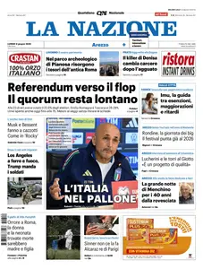 La Nazione Arezzo - 9 Giugno 2025