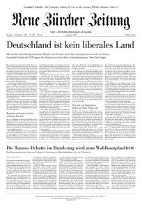 Neue Zürcher Zeitung International - 7 Dezember 2024