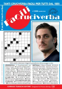 Facili Cruciverba N.3088 - Giugno 2025