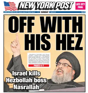 New York Post - September 29, 2024